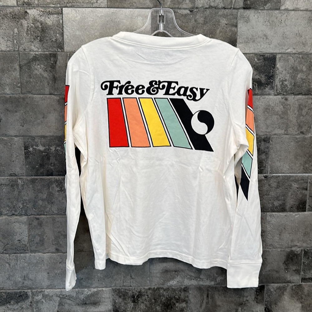 Madewell x Free & Easy® Rainbow Graphic Long-Sleeve Tee